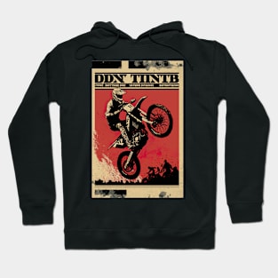 Dirt bike drawing style Hoodie